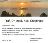 eine Anzeige
