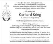 eine Anzeige