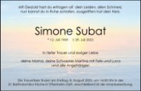 eine Anzeige